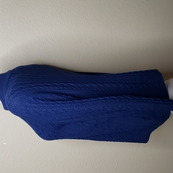 Lands' End Sweaters Lands End Womens Oversized Cable Chunky Knit